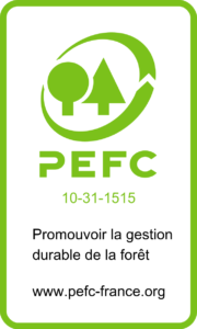 pefc logo barquette alimentaire